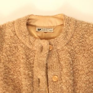 Vintage Courreges Boucle Cardigan